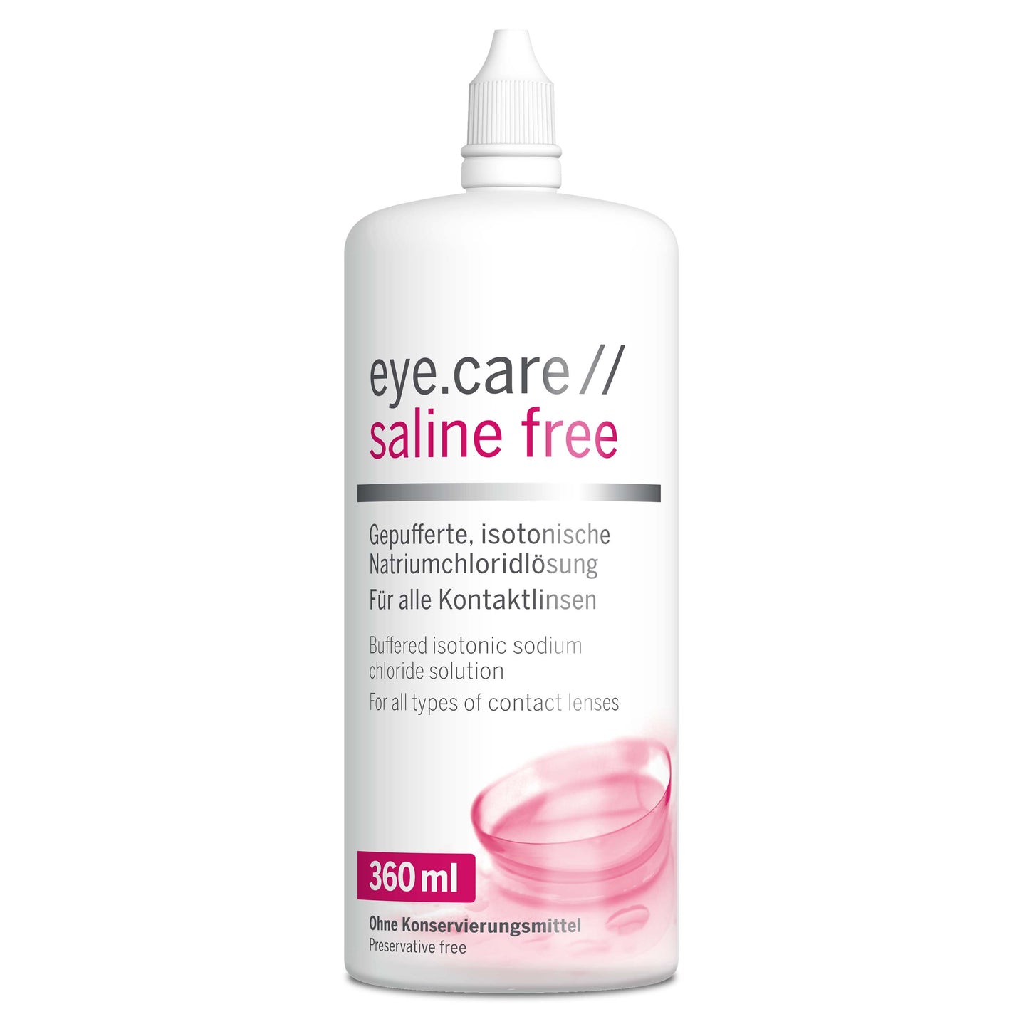 eye.care // saline free 360 ml
